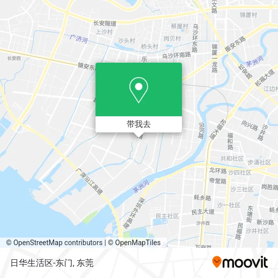 日华生活区-东门地图