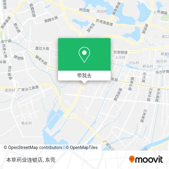 本草药业连锁店地图