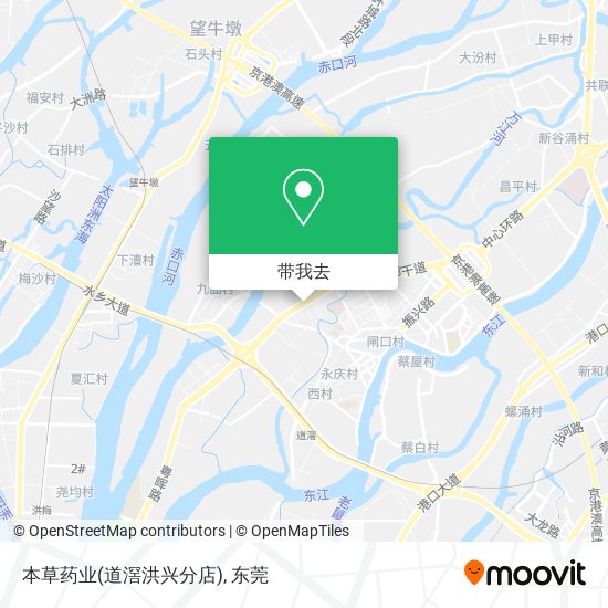 本草药业(道滘洪兴分店)地图