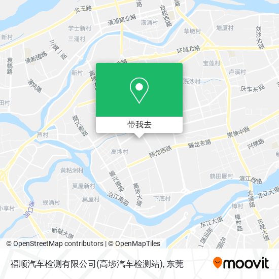 福顺汽车检测有限公司(高埗汽车检测站)地图
