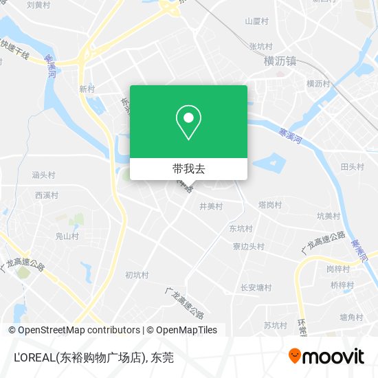 L'OREAL(东裕购物广场店)地图