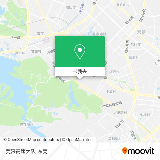 莞深高速大队地图