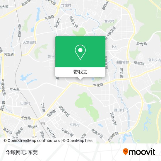 华顺网吧地图