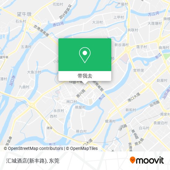 汇城酒店(新丰路)地图