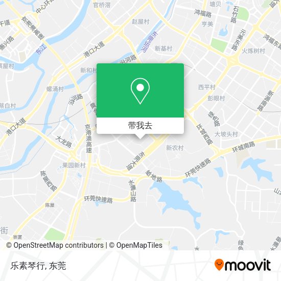 乐素琴行地图