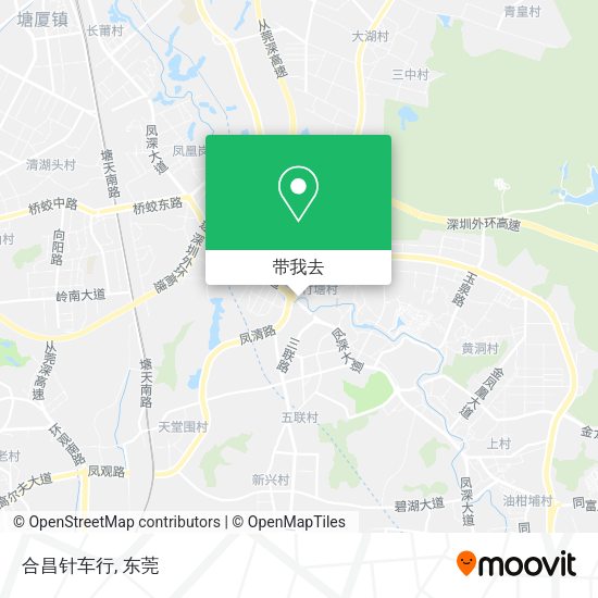 合昌针车行地图