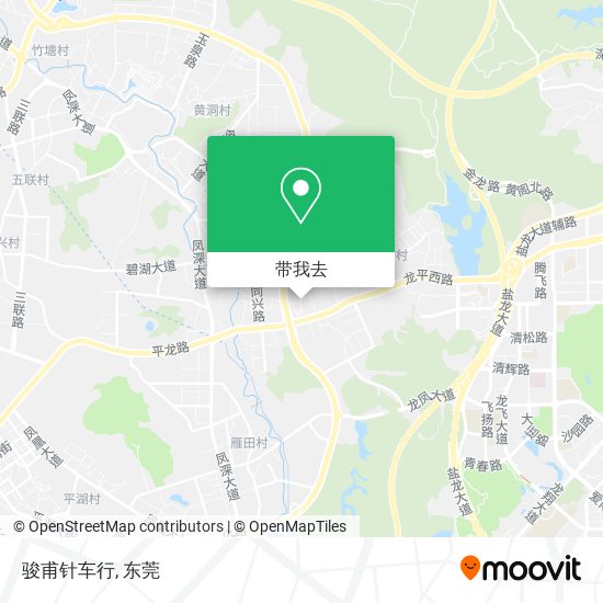 骏甫针车行地图