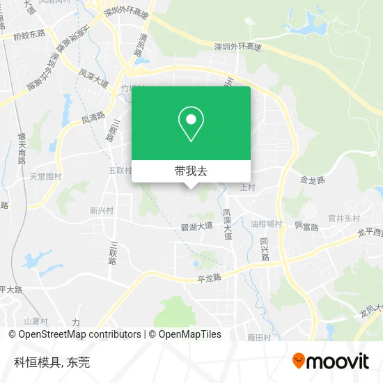 科恒模具地图