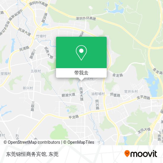 东莞锦恒商务宾馆地图
