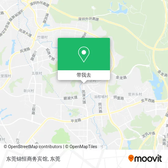 东莞锦恒商务宾馆地图