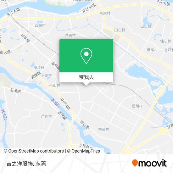 吉之洋服饰地图