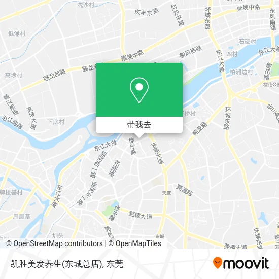 凯胜美发养生(东城总店)地图