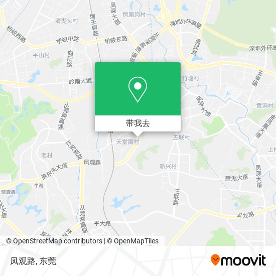 凤观路地图