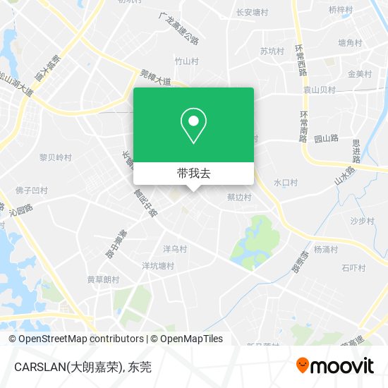 CARSLAN(大朗嘉荣)地图