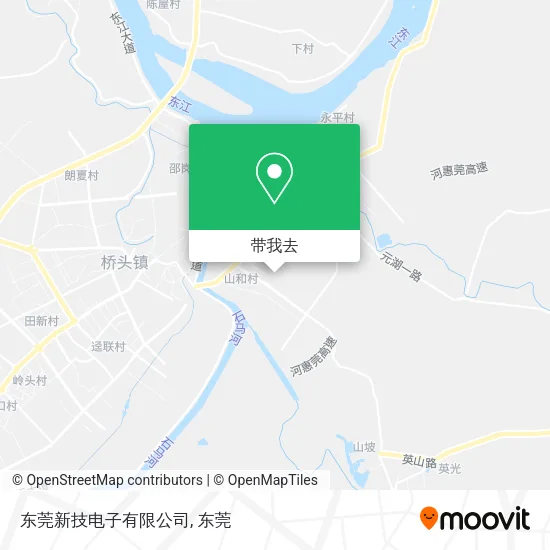 东莞新技电子有限公司地图