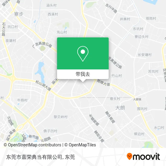 东莞市嘉荣典当有限公司地图