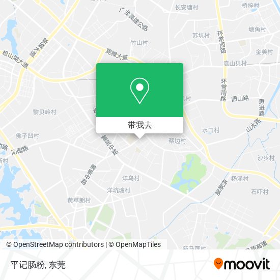 平记肠粉地图
