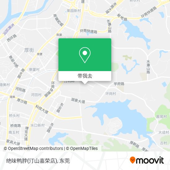 绝味鸭脖(汀山嘉荣店)地图