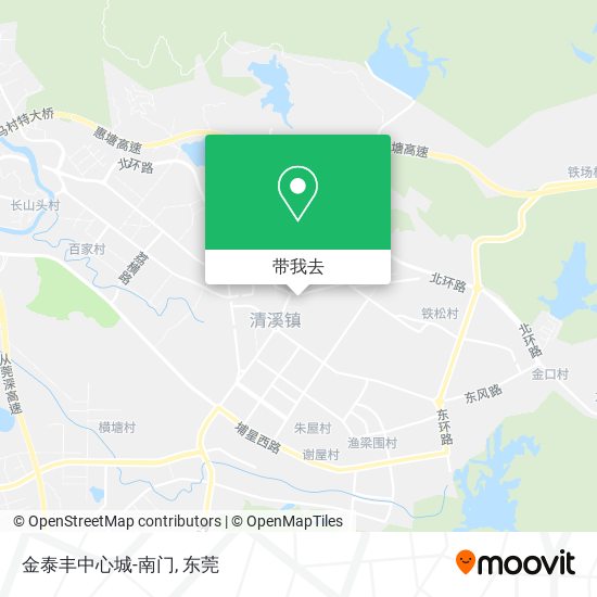金泰丰中心城-南门地图