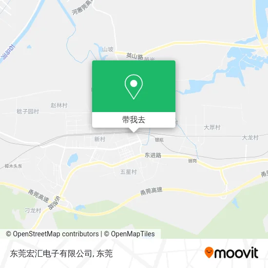东莞宏汇电子有限公司地图