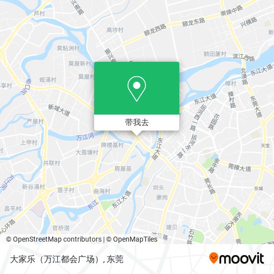 大家乐（万江都会广场）地图