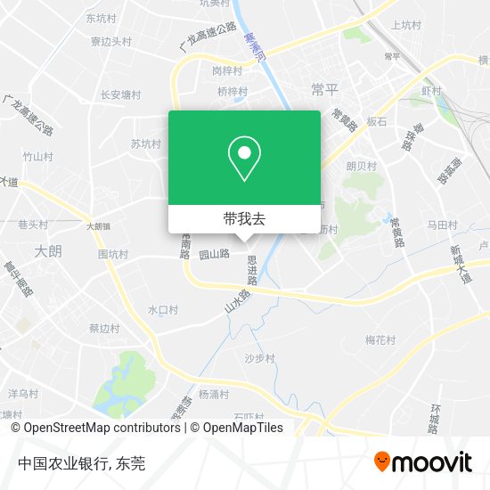 中国农业银行地图