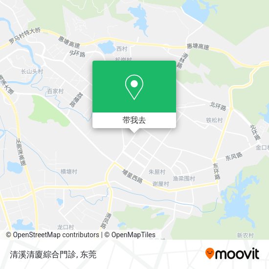 清溪清廈綜合門診地图