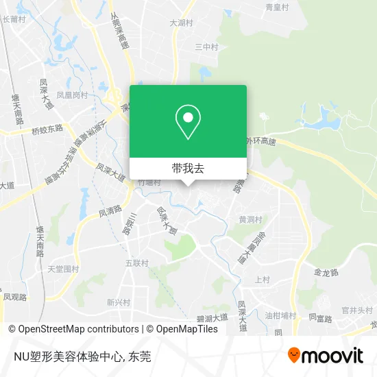 NU塑形美容体验中心地图