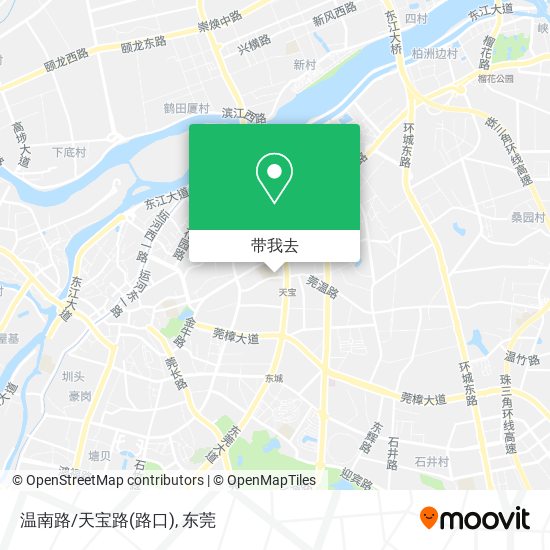 温南路/天宝路(路口)地图