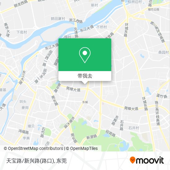 天宝路/新兴路(路口)地图