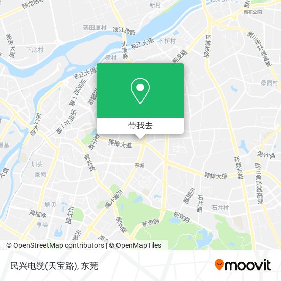 民兴电缆(天宝路)地图
