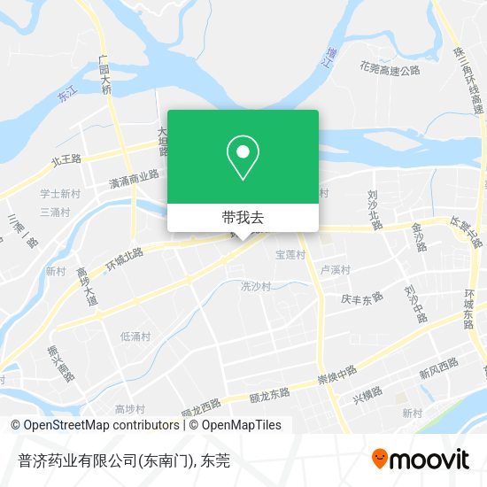 普济药业有限公司(东南门)地图