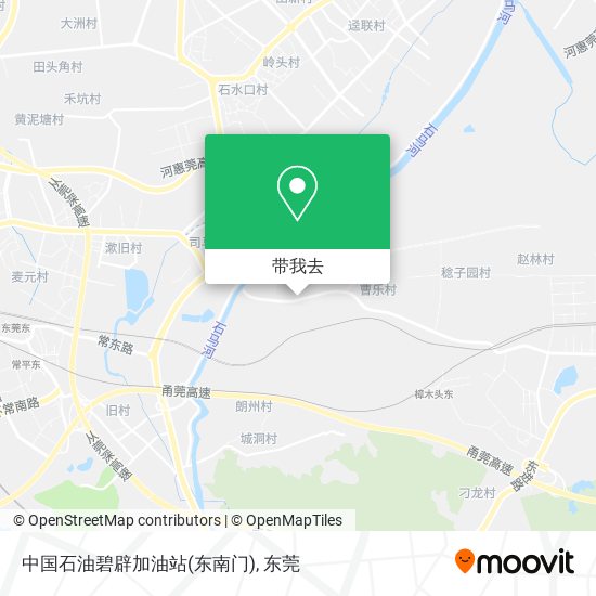中国石油碧辟加油站(东南门)地图