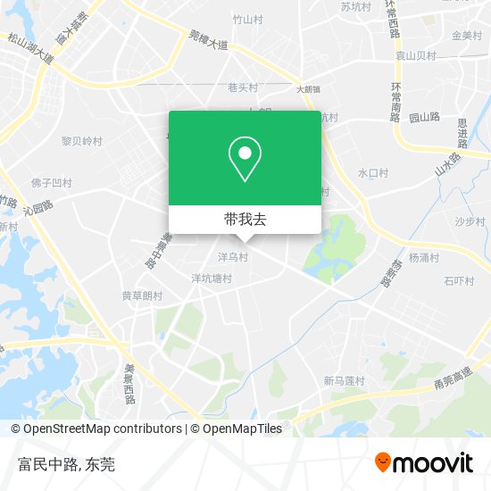 富民中路地图