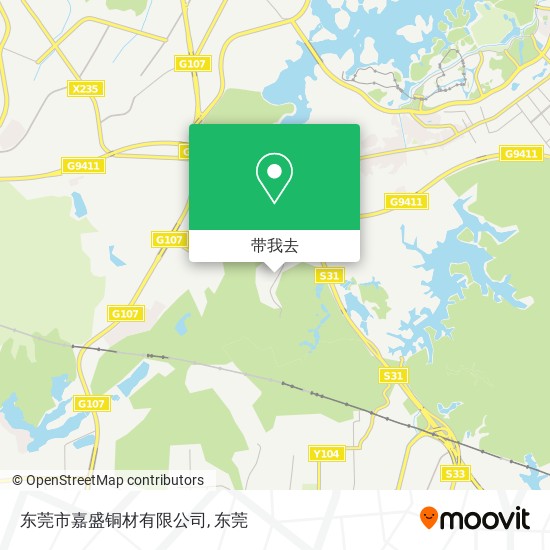 东莞市嘉盛铜材有限公司地图