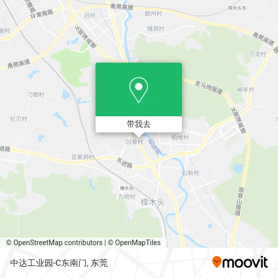 中达工业园-C东南门地图