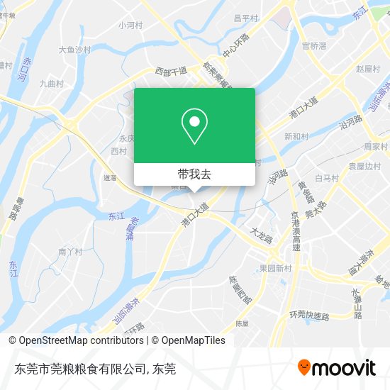 东莞市莞粮粮食有限公司地图