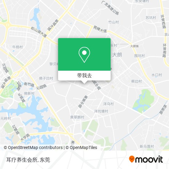 耳疗养生会所地图
