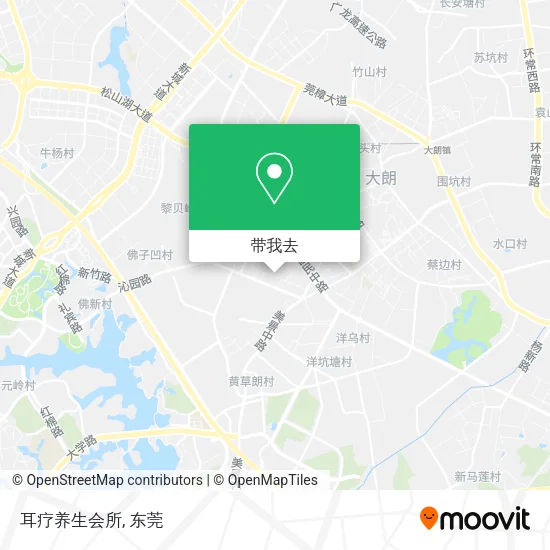 耳疗养生会所地图