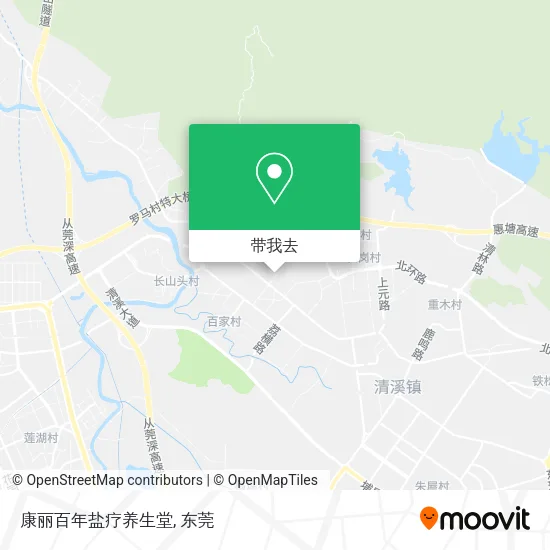 康丽百年盐疗养生堂地图