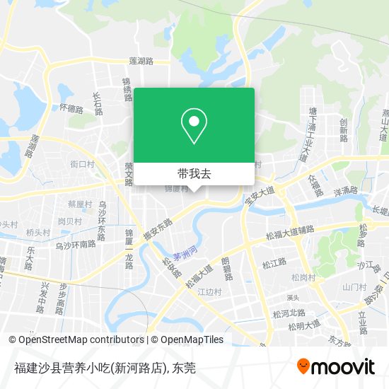 福建沙县营养小吃(新河路店)地图