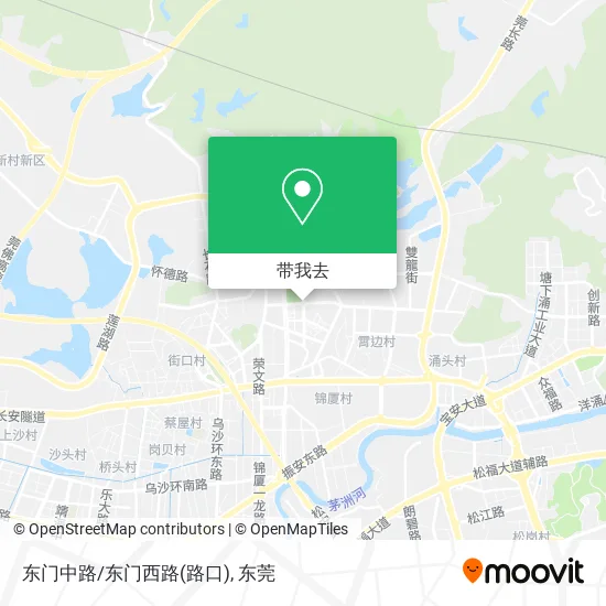 东门中路/东门西路(路口)地图