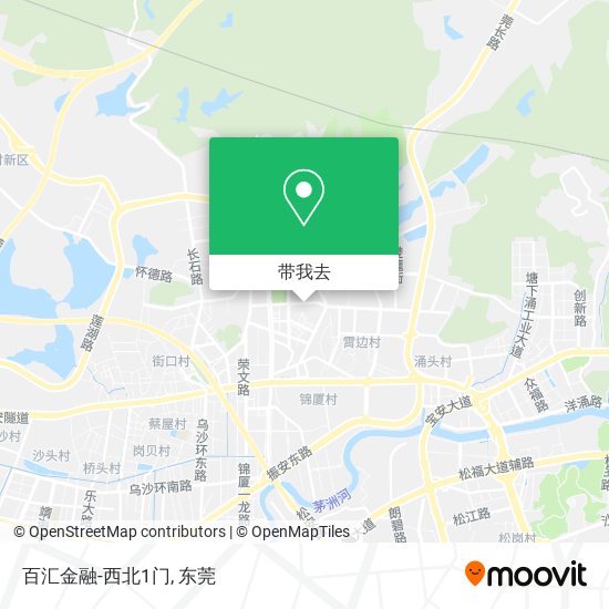 百汇金融-西北1门地图