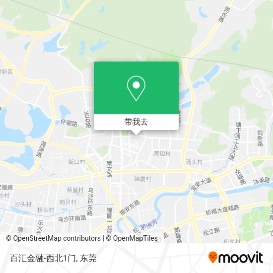 百汇金融-西北1门地图
