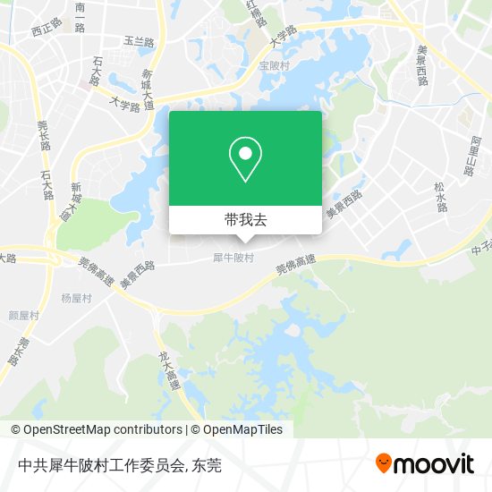 中共犀牛陂村工作委员会地图