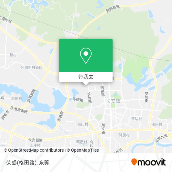 荣盛(格田路)地图