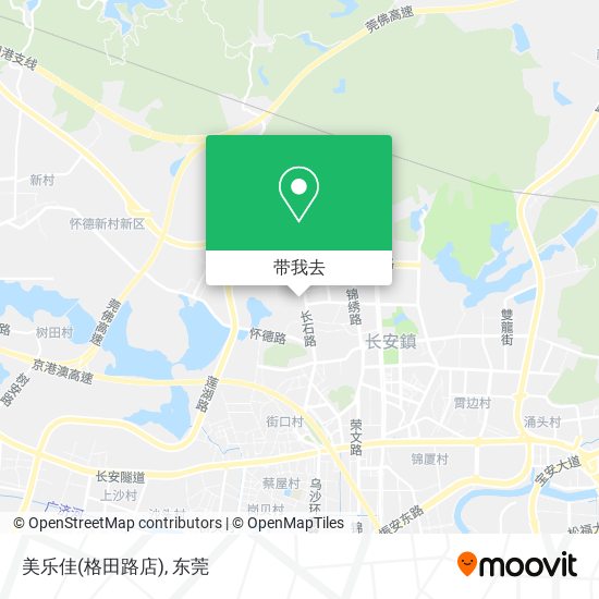 美乐佳(格田路店)地图