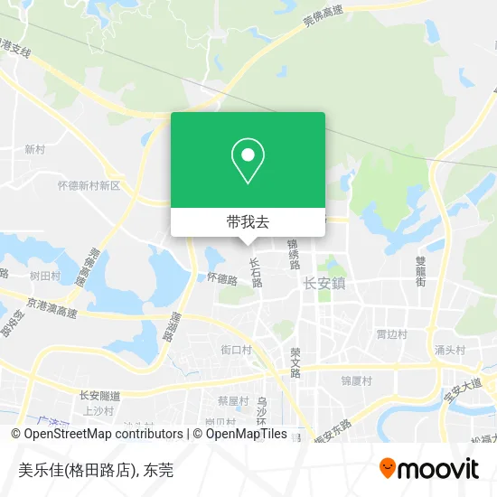美乐佳(格田路店)地图