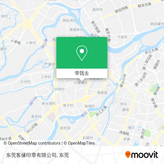 东莞客缘印章有限公司地图