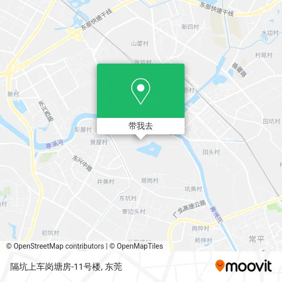 隔坑上车岗塘房-11号楼地图